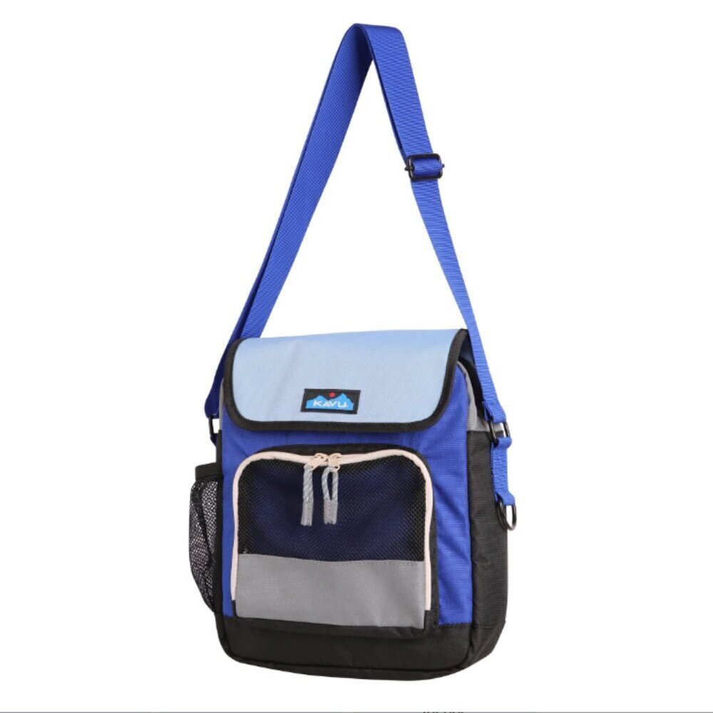 Kavu Light Blue and Royal Blue Crossbody Bag